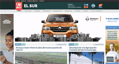 Desktop Screenshot of elsurdiario.com.ar